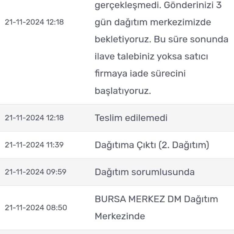 Yanlış Telefon Numarası Yüzünden Teslim Edilmeyen Ürünler