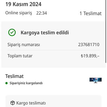 Kargo Bilgisi Belirsizliği Ve Teslimat Sorunu