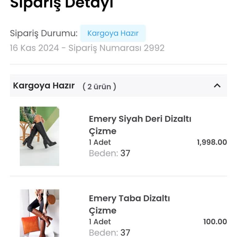 Teslimat Gecikti, İletişim Yok