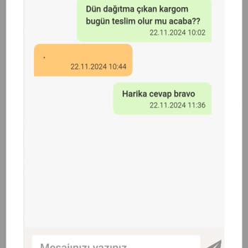 Bir Günde Kargo Mu Allah Bilir Kargo Mu