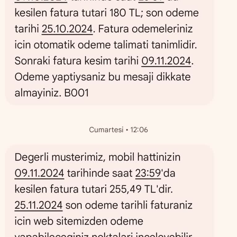 Yanlış Fatura Ve Müşteri Hizmetlerine Ulaşamama Sorunu