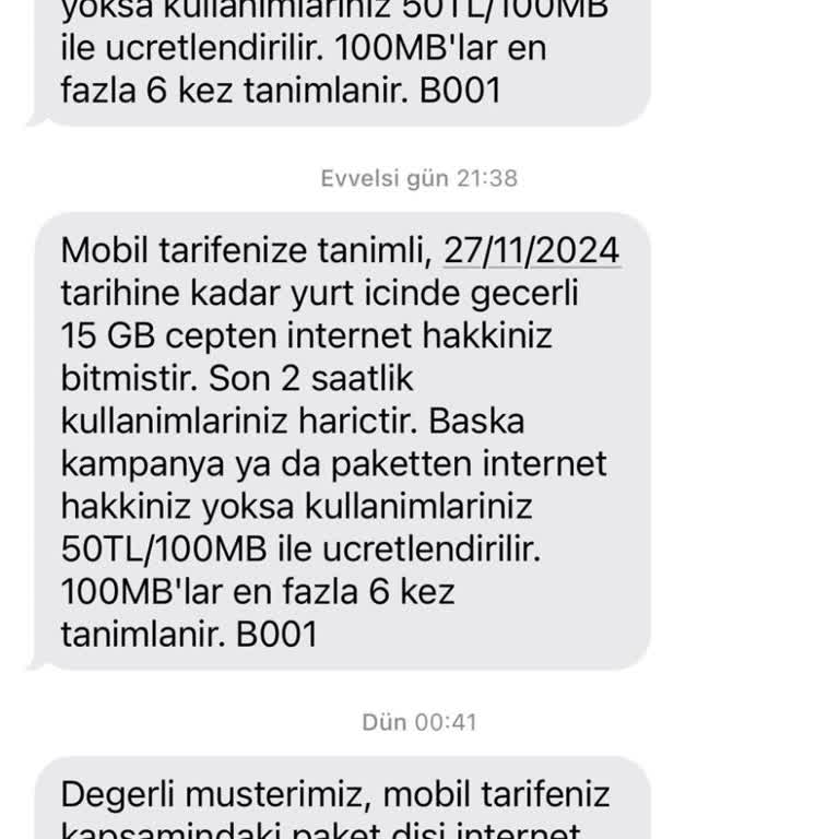 Türk Telekom'un Haksız İnternet Aşım Ücretleri