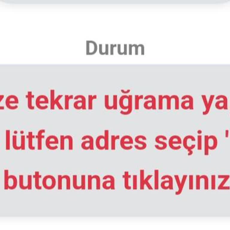 Kuryenet İle Teslimat Sorunu Ve İletişim Eksikliği