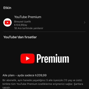 Youtube Premium Ücretsiz Deneme Yanıltmacası