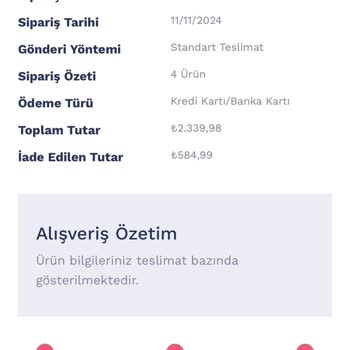 Eksik İade Ve Yetersiz Müşteri Hizmetleriyle Hayal Kırıklığı