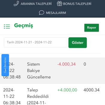 Hesap Bakiyem Haksız Yere Sıfırlandı