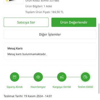 Eksik Teslimat Ve Yanıltıcı Bilgilendirme