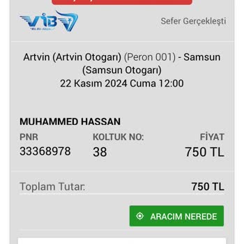 Sorumluluk Almayan Firma Ve Karmaşık Yolculuk Deneyimi