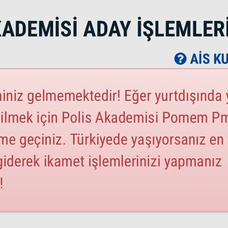 Adres Güncelleme Hatası: Mernis Bağlantı Sorunu