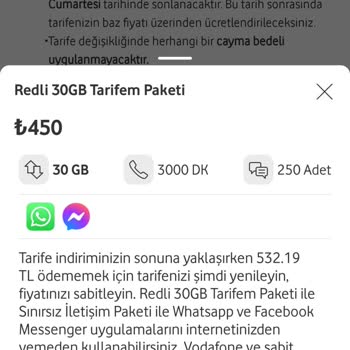 Vodafone Paket Fiyatları Ve Yanlış Tarife Önerileri