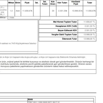 Hoover Servisinden Zorunlu Priz Dayatması