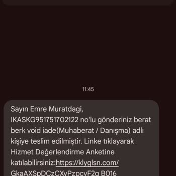 Kargo Teslimatında Büyük Sorun