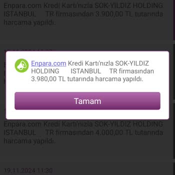 Enpara Kredi Kartında Şüpheli İşlem Sorunu