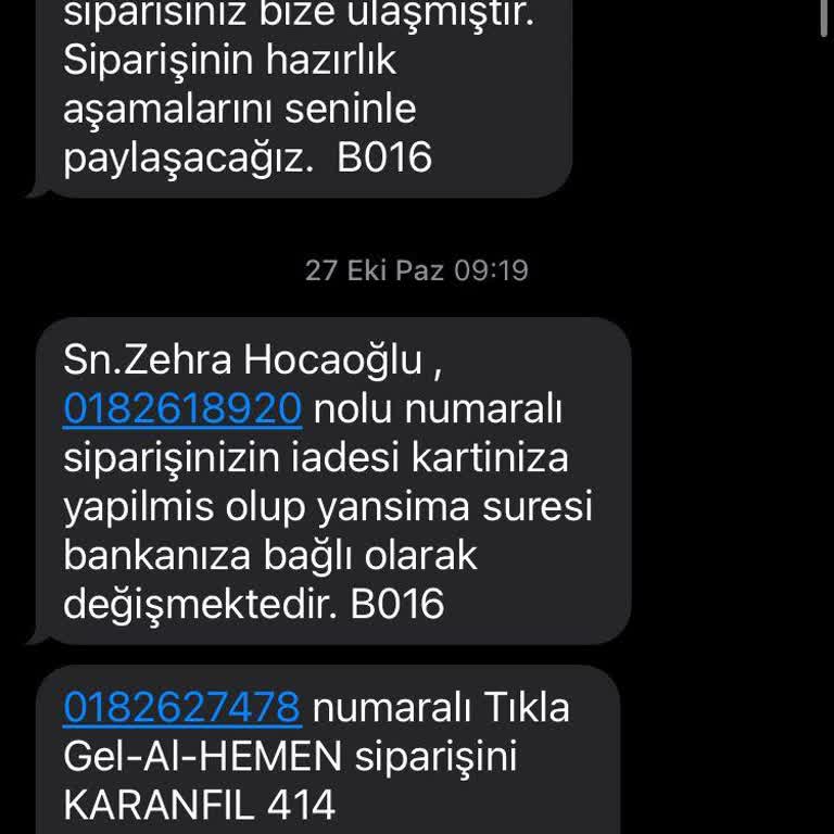 Watsons'tan İade Sürecinde Yaşanan Sorunlar Ve Yetki Karmaşası