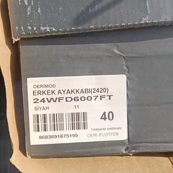 Derimod Ayakkabıda Rahatsız Edici Taban Sorunu