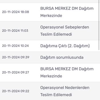 Kayıp Kargo Ve Ulaşılamayan Müşteri Hizmetleri