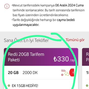 Tarife Yenilemede Fiyat Tutarsızlığı