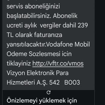 Habersiz Abonelik Ve Ücret Talebi