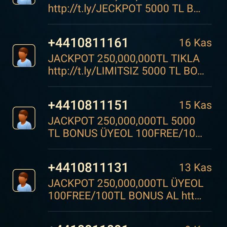 İstenmeyen Mesajlar Ve Güvenlik Endişesi