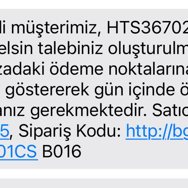 Boyner'den Sipariş Verdim, Dönüş Yapılmıyor