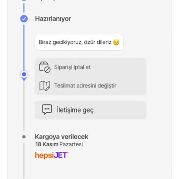 Hepsiburada Sipariş Gecikmesi Ve İletişim Eksikliği