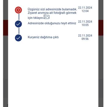 Erken Gelen Kargo Ve İletişim Sorunları