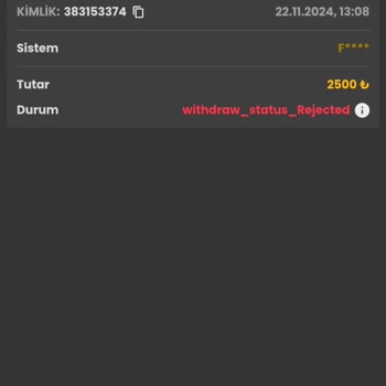 Yanlış Bakiyeye Müdahale