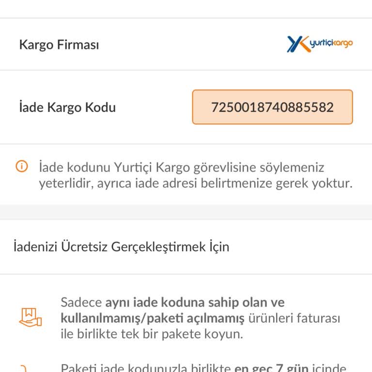 Trendyol'dan Aldığımız Beyaz Eşya İade Sorunu