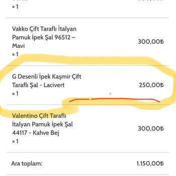 Eksik Ürün Ve İletişim Sorunu