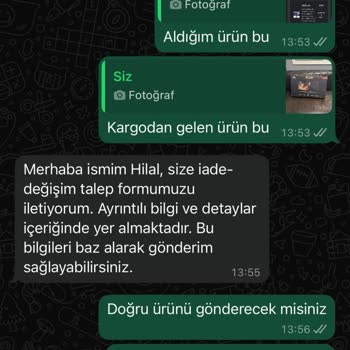 Yanlış Gönderilen Monitör Ve İletişim Sorunları