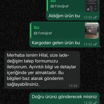 Yanlış Gönderilen Monitör Ve İletişim Sorunları