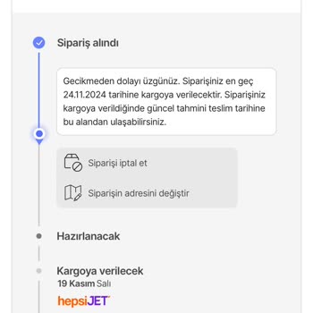 Hepsiburada Sitesinde Kargo Gecikmeleri Ve Yetersiz Müşteri Hizmetleri