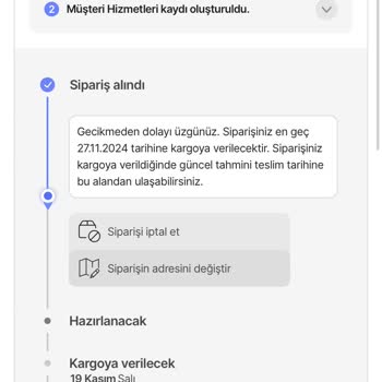 Hepsiburada Sitesinde Kargo Gecikmeleri Ve Yetersiz Müşteri Hizmetleri