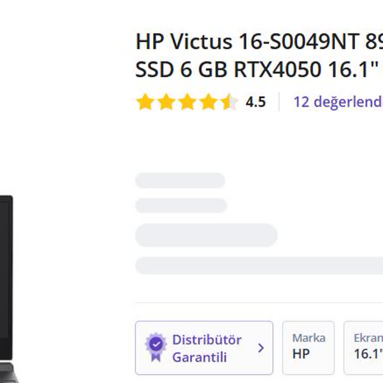 HP Victus Laptop Ekran Sorunları: Sürekli Siyah Ekran Ve Donma Problemi