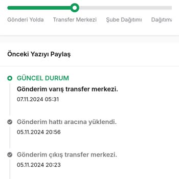 Sürat Kargo İle Yaşanan Sürekli Gecikme Problemi