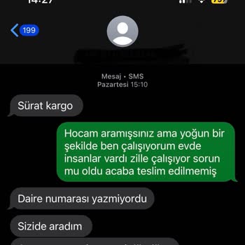 Teslim Edilemeyen Gaming Koltuğu Ve İletişim Sorunları