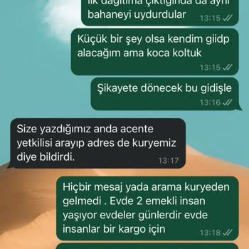 Teslim Edilemeyen Gaming Koltuğu Ve İletişim Sorunları