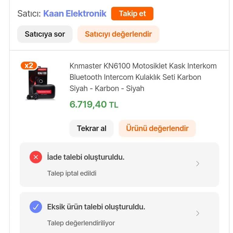 Eksik Ürün Ve Uzayan Teslimat Süresi Mağduriyeti