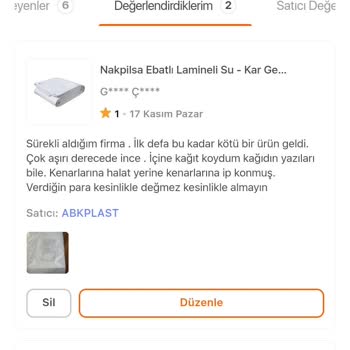 Kalitesiz Ürün Ve İade Sorunu: Hepsiburada'da Hayal Kırıklığı