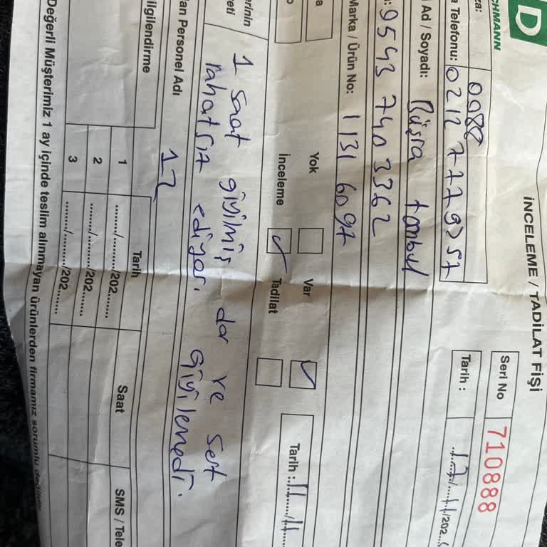 Deichmann'dan Aldığım Bot Mağduriyeti