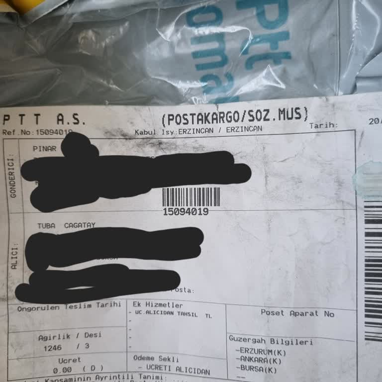 PTT Kargo Görevlisinin Saygısız Tavırları