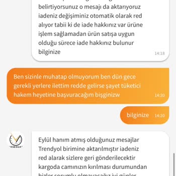 Bozuk Ürün Ve İade Sorunu