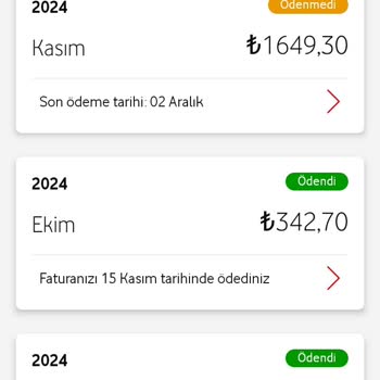 Vodafone Yanlış Fatura İadesi Sonrası Tekrar Yansıtılan Ücret