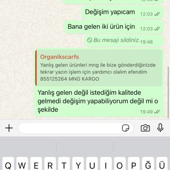İade Ve Değişim Sürecindeki İletişim Sorunları