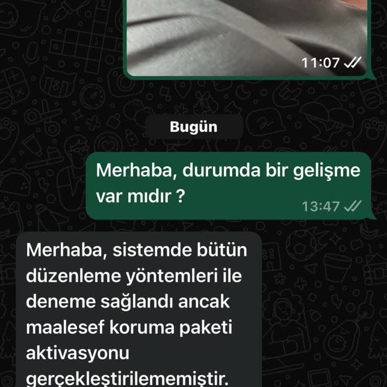 Aktivasyon Hatası Ve Mağduriyet