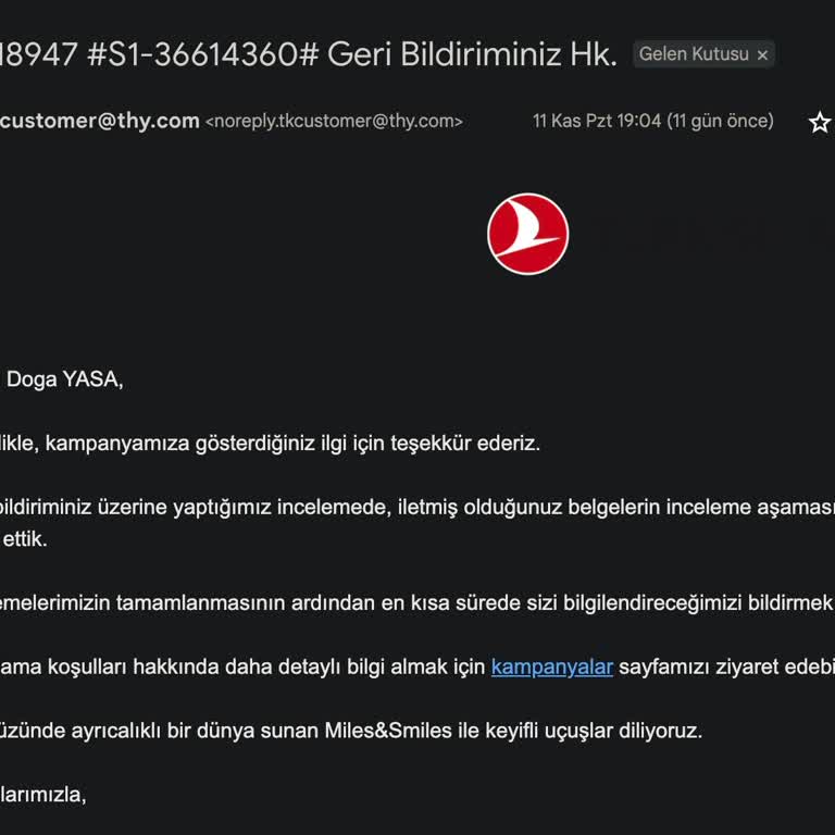 Öğrenci İndirimi Başvurusunda Sonuçsuz Bekleyiş