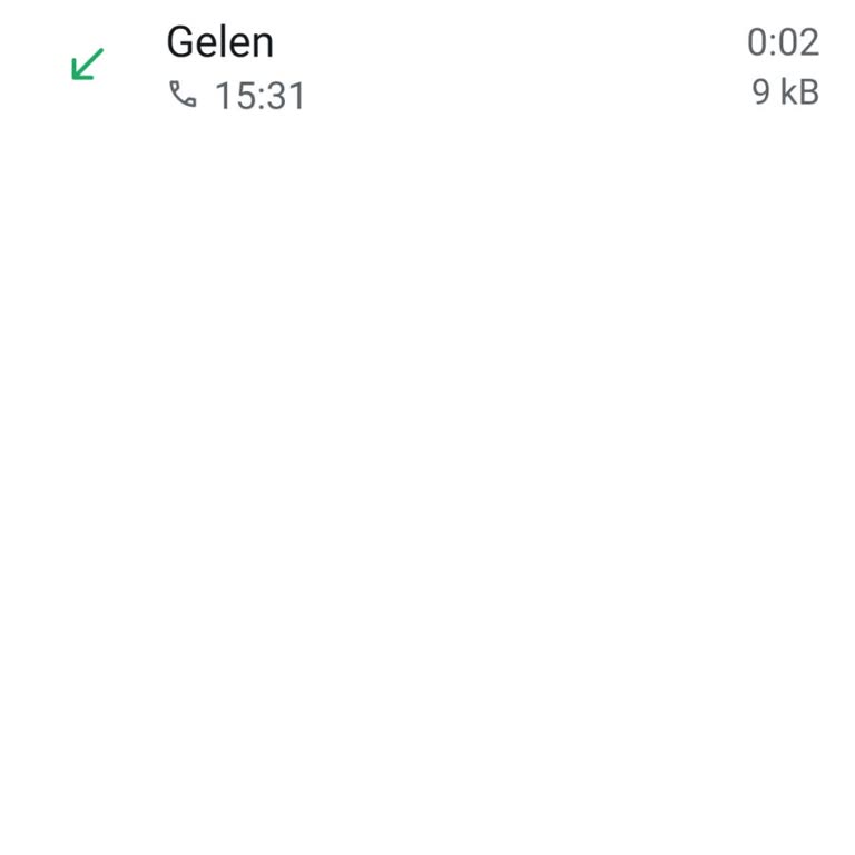 WhatsApp Üzerinden Gelen Şüpheli Arama