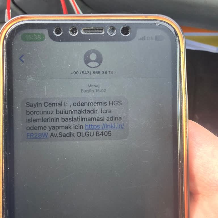 Bilinmeyen HGS Borcu Ve Kimlik Bilgilerinin Güvenliği