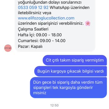 Sipariş Verildi, Ürün Gönderilmedi: İletişim Sorunu