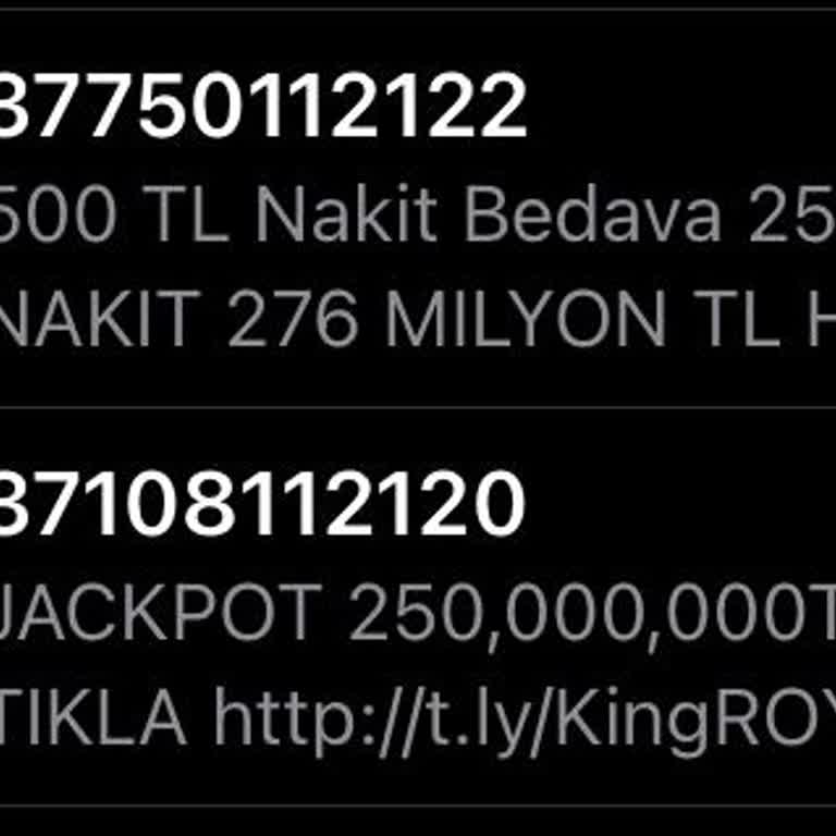 Vodafone'dan Gelen Sürekli Mesajlar İçin Çözüm Bekliyorum